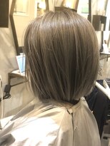 レコルト(RECOLTE) 透明感爆誕◎シルバーグレージュボブ
