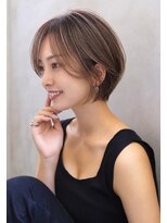 ロエ(LOE)&nbsp;【LOE】大人ショート＿ハイライトカラー＿20代30代40代50代