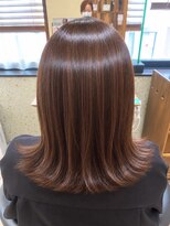 ヘアリゾート粋 トゥジュ 池袋東口店(tujuh) 髪質改善/くびれミディ/ナチュラルブラウン