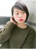ショートバングでキュートに♪