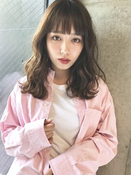 ビートス(BEAT S) すき間バング×ゆるウェーブ