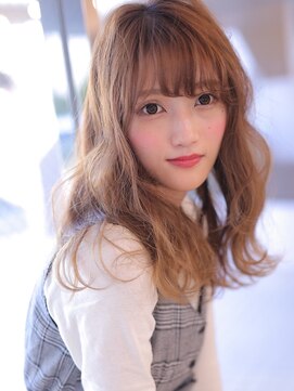アグヘアースウィート 名駅店(Agu hair sweet) 上品ベージュのリラックスウェーブ