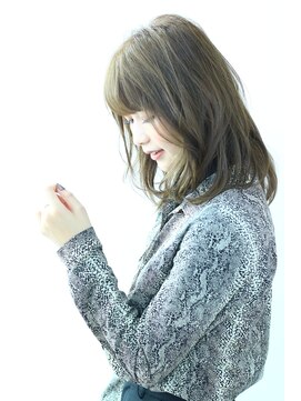 ニスル センター南店(NISURU） 似合わせカット/大人ガーリー/ダークアッシュ/着物/センター南