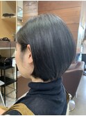 小顔ワンサイドショート