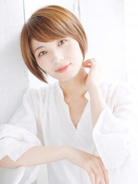 ナル 白山神社参道通り店(nalu) 大人可愛いショートボブスタイル