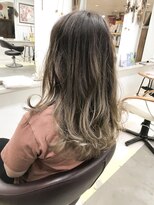 リブロ 三軒茶屋(LIBRO) ロンググラデーションバレイヤージュ