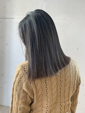 ヘアーワークス ヘルム 渋谷店(HAIR WORKS HELM) 【HELM】バックコーミングハイライト