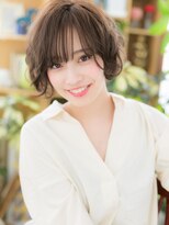 カバーヘア ブリス 上尾西口店(COVER HAIR bliss) ■くせ毛風カール小顔ニュアンスカラー105-17★上尾20代30代40代