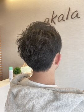 アカラ ヘアー akala hair メンズ2ブロックスタイル