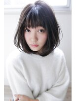 ロロネー 森ノ宮キューズモール(Lolonois)&nbsp;【Lolonois森ノ宮】ふんわり黒髪ミディアムボブ（藤岡尚希）