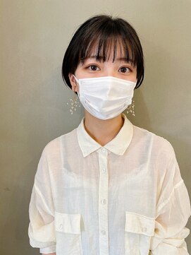 テテ(.tete) 黒髪×ミニショート