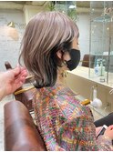 【恵比寿ro-ro】ホワイトベージュ×ショートウルフ