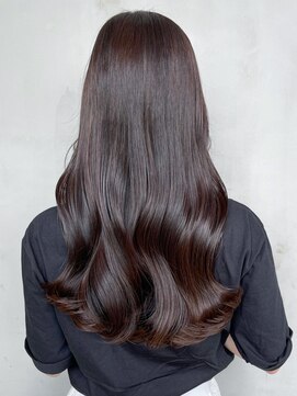 アイティーバイアルバム 八王子店(IT by ALBUM) まろグレージュ_外ハネボブセクションカラー_ba393081