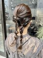 パーカー(parker) ひと癖あるヘアアレンジ、ヘアセットも好きです!得意です!