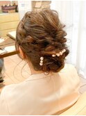 結婚式ヘアアレンジ