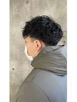 松本平太郎美容室 大宮店&nbsp;メンズ　ツイストスパイラルパーマ　×20代