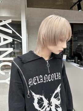 ヴァンシィー(VANCY) men's milk tea beige