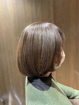 キコーヘア(kiko hair) 白髪ぼかしハイライトスタイル