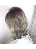 【町田/Luxo by Afinar】透明感溢れるシルバーカラー