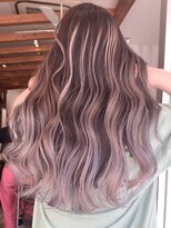 リード バイ ラグーン(LEAD by LAGOON)&nbsp;ダブルカラーピンクベージュベージュカラーケアブリーチレイヤー