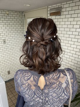 フェリーチェ(Felice) ボブ ハーフアップ お呼ばれ 結婚式