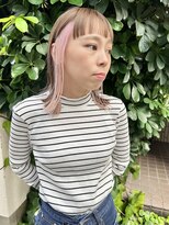 チュダック(ChuDuck)&nbsp;韓国風《インナーピンク》ハイトーン/ケアブリーチ/ダブルカラー