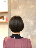 【桜台 美容室 グラデーションボブ】ショートボブ