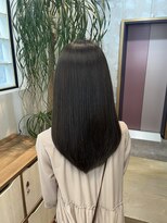 ナインスフロア(9NINTH FLOOR)&nbsp;髪質改善トリートメント/暗めオリーブベージュ/アイスグレージュ