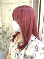 キャンバスアニュー 川崎(canvas anew.)&nbsp;ピンクパープル　ワンカール／ブリーチ