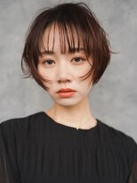 エルマノ 仙川(L mano)&nbsp;大人ショートハイライト髪質改善キッズカット前髪30代40代