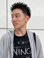 アイズ 海老名(AIZU) スパイキーショート メンズショート メンズカット 眉毛