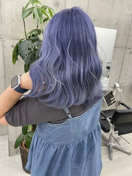 リノート バイ エゴル 名古屋(LINOET by ENGOL) 【LINOET名古屋】手島カミラ　アイスブルー