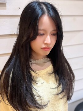 アヴァンス 天王寺店(AVANCE.) アディクシーブラック×韓国レイヤーカット