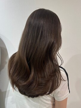 ビビバイベル(BiVi by BHEL) 三重桑名韓国レイヤーカット顔周りレイヤーボブベージュカラー