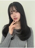 20代30代40代大人かわいいセミロングレイヤー★ブランジュ