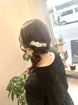 紡&nbsp;#広島ヘアセット