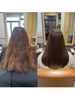 ナチュラル 古川店(Natural)&nbsp;古川　大崎市　縮毛矯正　髪質改善　トリートメント　艶髪カラー