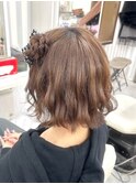 ガーリースタイル/心斎橋/ヘアメ/セットサロン