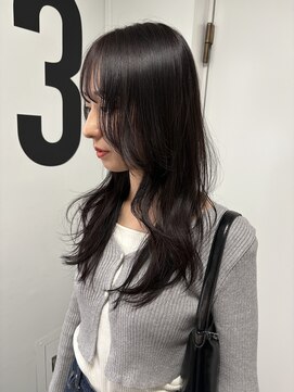 ヨーク(YOKE) ロングレイヤーフェイスレイヤー前髪艶髪