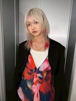 パレット 難波(Palette)&nbsp;フェイスフレーミングカラーショートウルフミディアムレイヤー