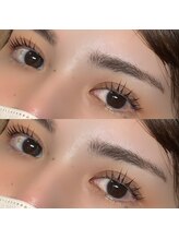 koyomi by SHIKIの姉妹店ではアイリストも在籍しておりまつげパーマ,マツエク,アイブロウスタイリングも！