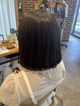 ヘアーエスクールステラ(hair S.COEUR stella) 丸みボブ