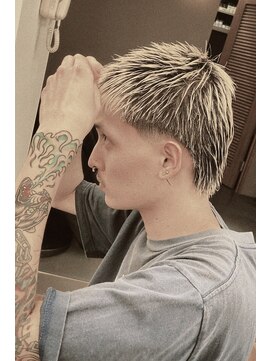 アンサー 千葉中央(UNSER prod by THE DAY) テーパースパイキーベリーショート