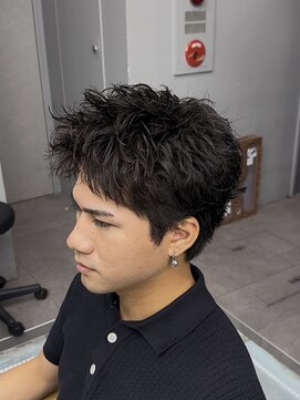 ゼストプール(ZEST POOL) スパイキーパーマ スパイキーショート