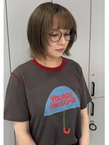 ウクラ バイ レシッド 池袋(uchla by rcid)&nbsp;顔周りレイヤーボブ