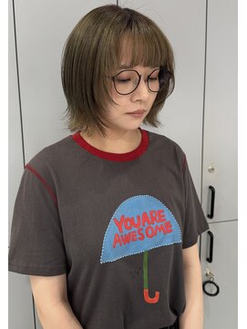 ウクラ バイ レシッド 池袋(uchla by rcid) 顔周りレイヤーボブ