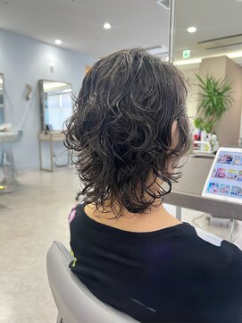 アルテヘアー(arte HAIR) 【arteHAIR】ウェットな質感でつくる、くびれパーマスタイル