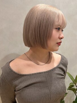 ロンドリメゾン 原宿(Lond re Maison.) マロンベージュ/ショート/前髪/レイヤー/髪質改善/縮毛矯正/原宿
