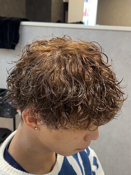 エデアンルクラ 下通(EDEAN Leclat) 熊本メンズヘア波巻きパーマプードルパーマ