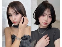 サイン 渋谷(SIGN)の雰囲気（人気No.3.くびれボブ＆ボブレイヤーボブ♪ [韓国レイヤーカット]）